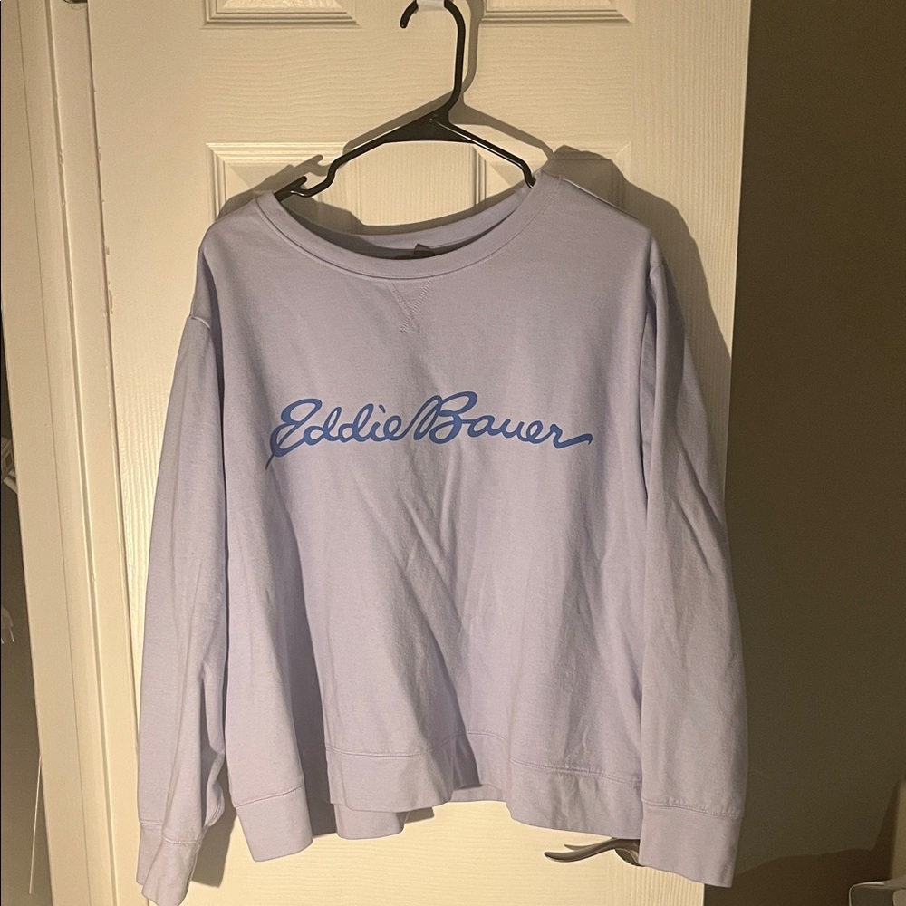 Eddie Bauer Women's Lavender Sweatshirt